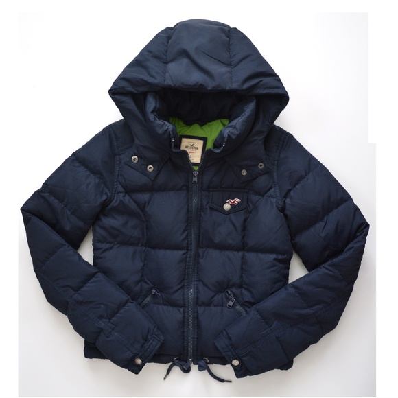 hollister down puffer jacket